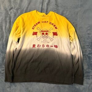 Onepiece Vibrant Yellow Graphic Sweatshirt
